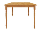Ventoriq Premium - Ventoriq Table 200x100x75 cm Solid teak wood YZGA22267