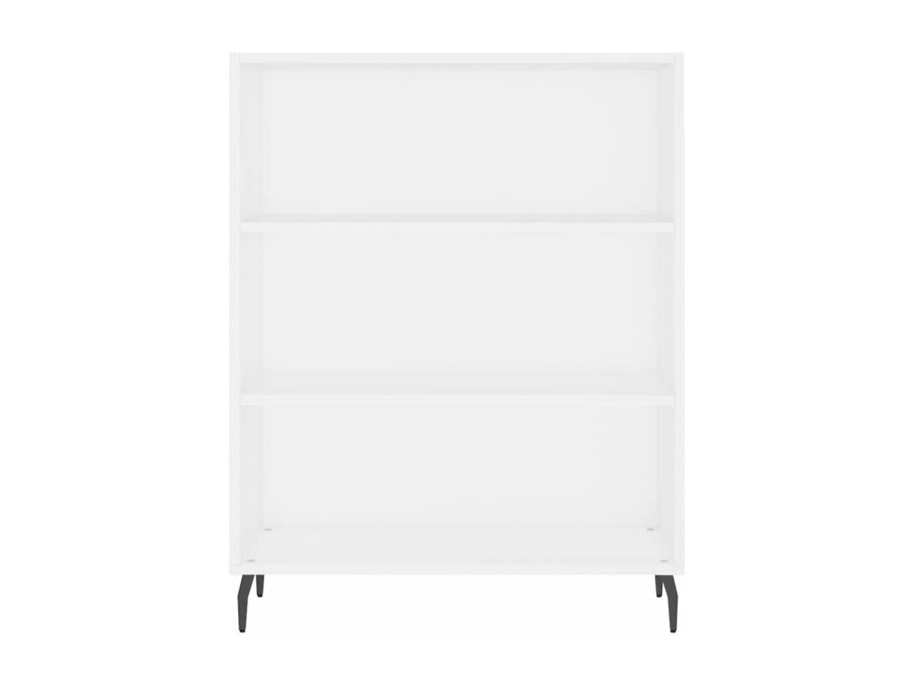 White shelving unit 69.5x32.5x90 cm engineered wood JJWU19866