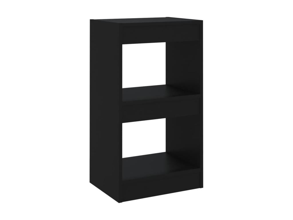 Black Bookshelf/Room Divider 40x30x72 cm JAQH18004