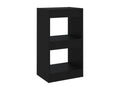 Black Bookshelf/Room Divider 40x30x72 cm JAQH18004
