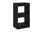 Black Bookshelf/Room Divider 40x30x72 cm JAQH18004