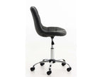 Grey fabric office stool/chair 55x55x91 cm tabo10007 BRGL21093