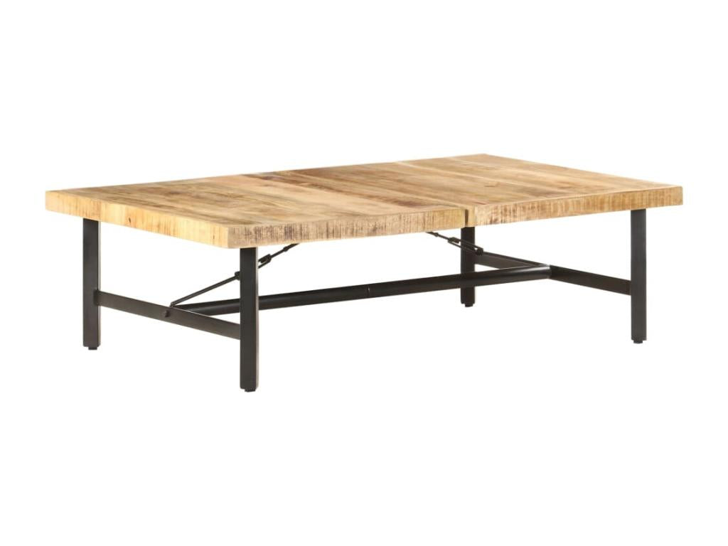 Coffee table 142x90x42 cm Solid mango wood WFRC18890