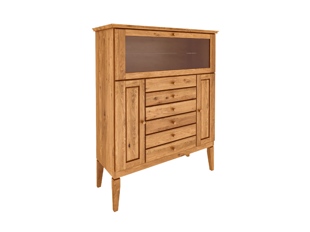 Lumenao - Natural oiled wild oak sideboard UPZP70843