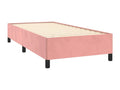 Pink bed frame 80x200 cm Velvet DZMW89633