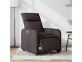 Electric Recliner Chair, Dark Brown Fabric, CJBF35651
