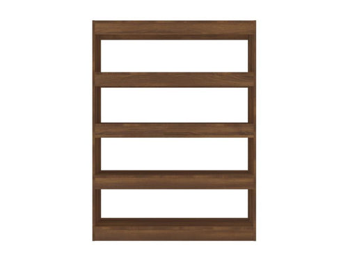 Bookcase/Room Divider, Brown Oak, 100x30x135 cm, AIMN19866
