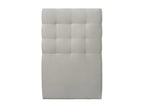 Upholstered Headboard in Light Grey Velvet, 90cm Wide - 10cm Thick, Padded XVXW87363