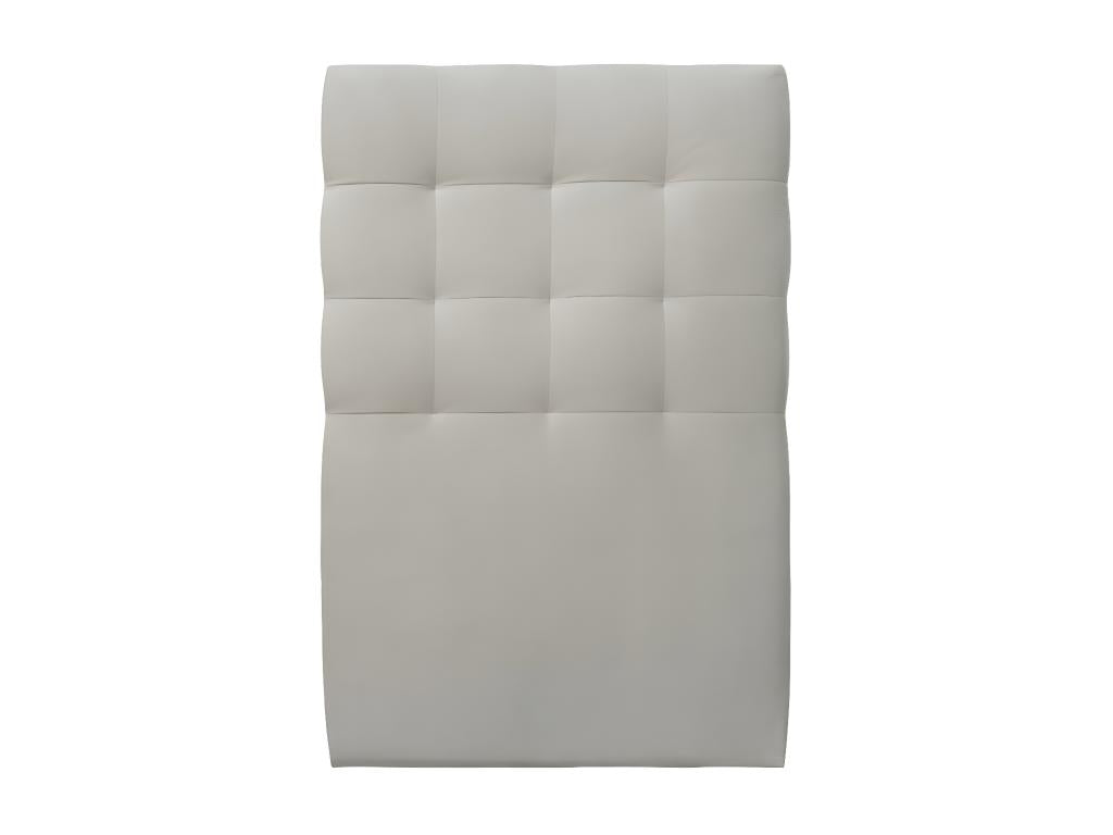 Upholstered Headboard in Light Grey Velvet, 90cm Wide - 10cm Thick, Padded XVXW87363