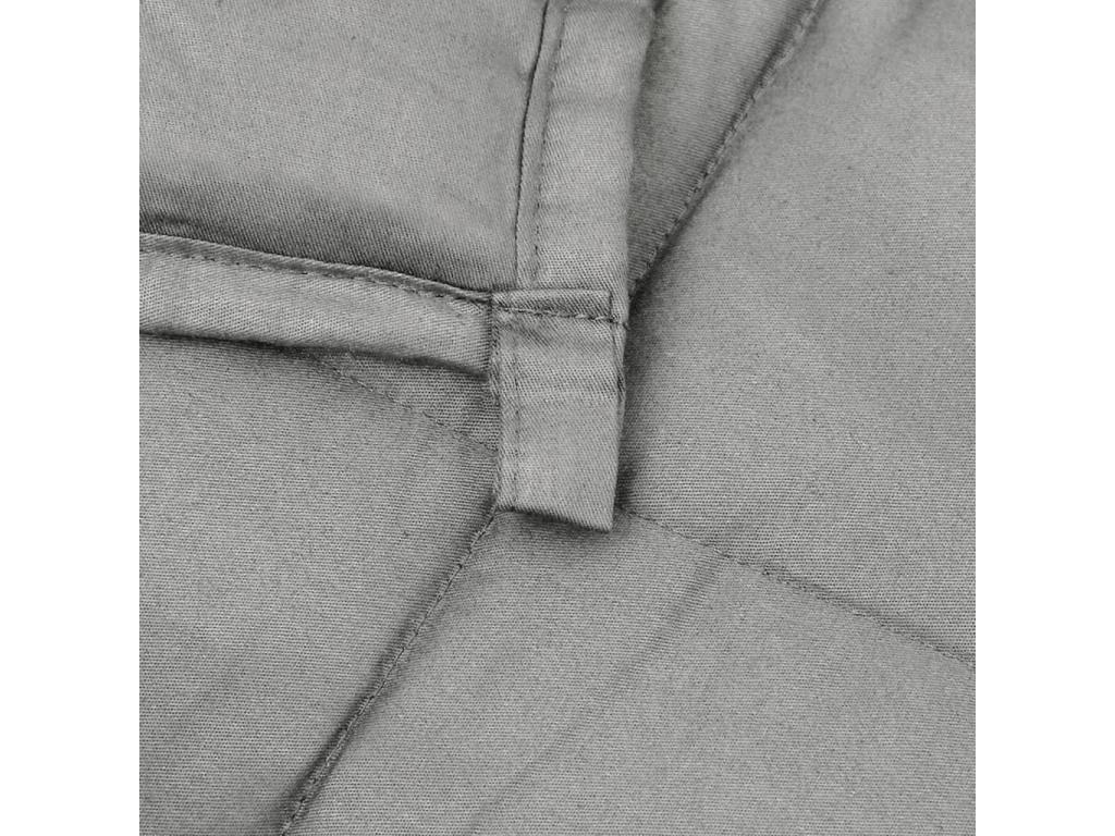 Weighted blanket Grey 200x220 13 kg Fabric XRKY85451