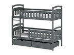 Lumenao BB002 Bunk Beds 80x180 cm Graphite BLZF85925