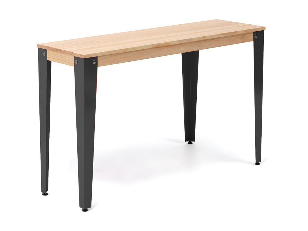 Lumenao Console Table 39x110x75cm Black-Natural- Lumenao Furniture EMML97673