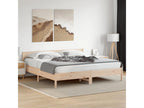 Bed frame with headboard 180x200 cm solid pine wood CYTO89829