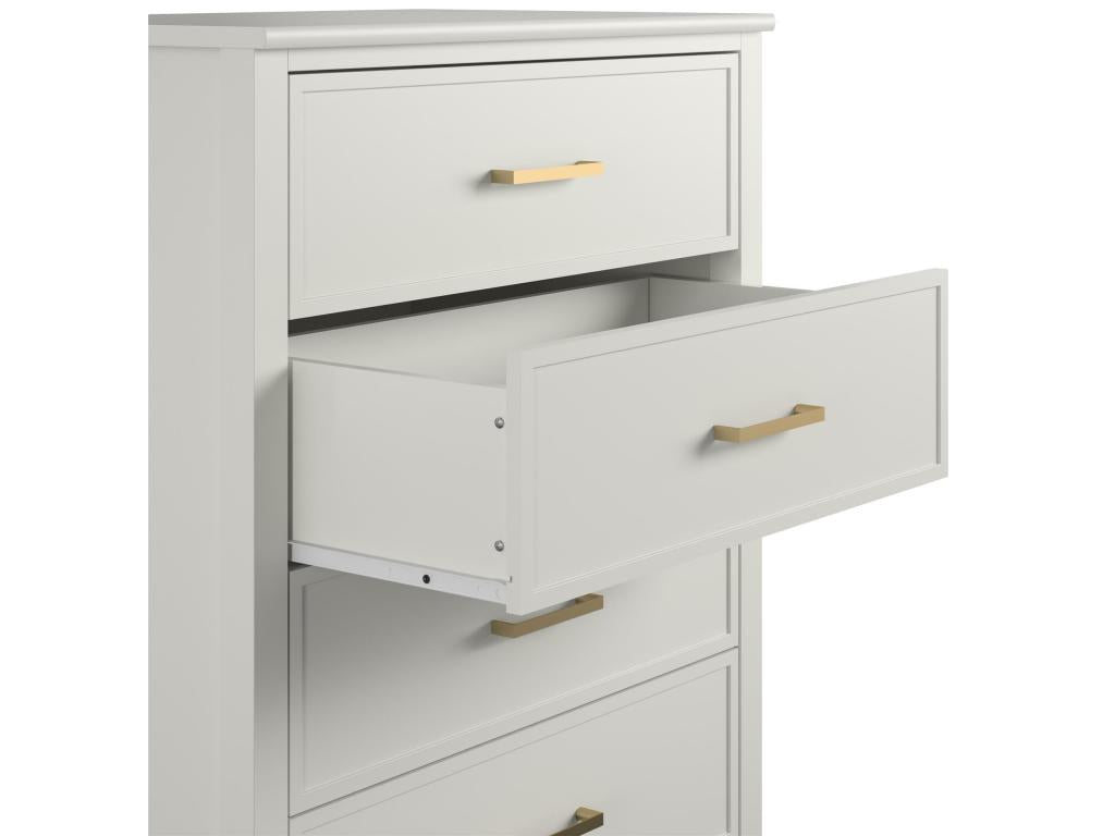 KBCM42243 Graphite Grey MDF 4-Drawer Chest