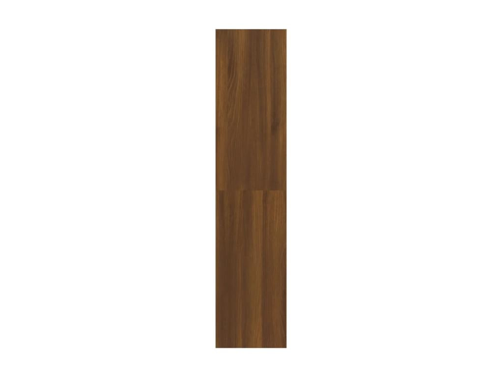 Bookcase/Room Divider, Brown Oak, 100x30x135 cm, AIMN19866