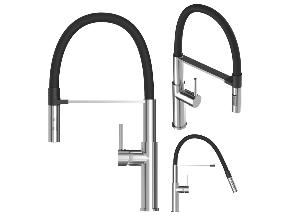 Lumenao Kitchen Faucet with Flexible Spout SORIA Kitchen Faucet with Flexible Spout TPGP08678