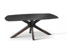 Lumenao - Fixed Table 180x90x76 cm in Black Ceramic IMVS79958