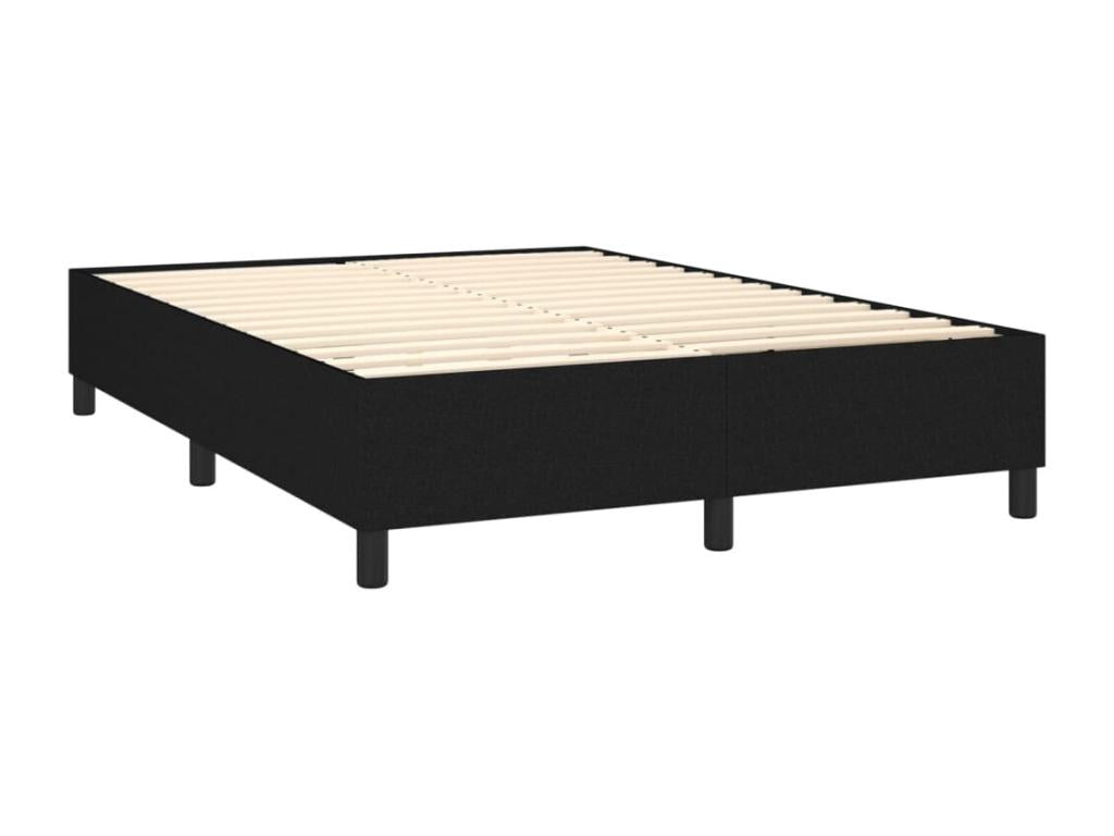 Ventoriq bed base with black mattress 140x190 fabric HKZM03514