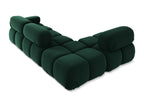 Lumenao modular left-hand corner sofa - bottle green - Lumenao SXKU68968