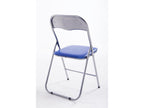 Blue metal folding kitchen chair 45x45x78 cm MED10011 GCFJ15071