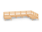 8-piece garden furniture set, solid pine wood, IROK66481