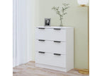 White Buffet 60x30x70 cm Engineered Wood KKEI87507