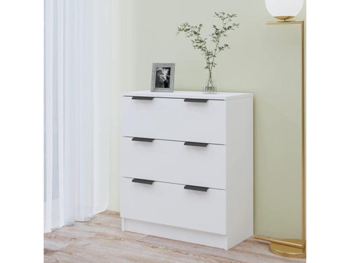 White Buffet 60x30x70 cm Engineered Wood KKEI87507