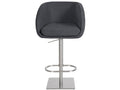 Bar stools - Felt / Metal - Grey - Lumenao SELR23709