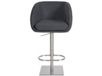 Bar stools - Felt / Metal - Grey - Lumenao SELR23709