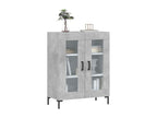 Concrete grey sideboard 69.5x34x90 cm engineered wood DCPR00696