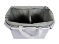 Lumenao-C34 grey velvet laundry hamper FOYH46728