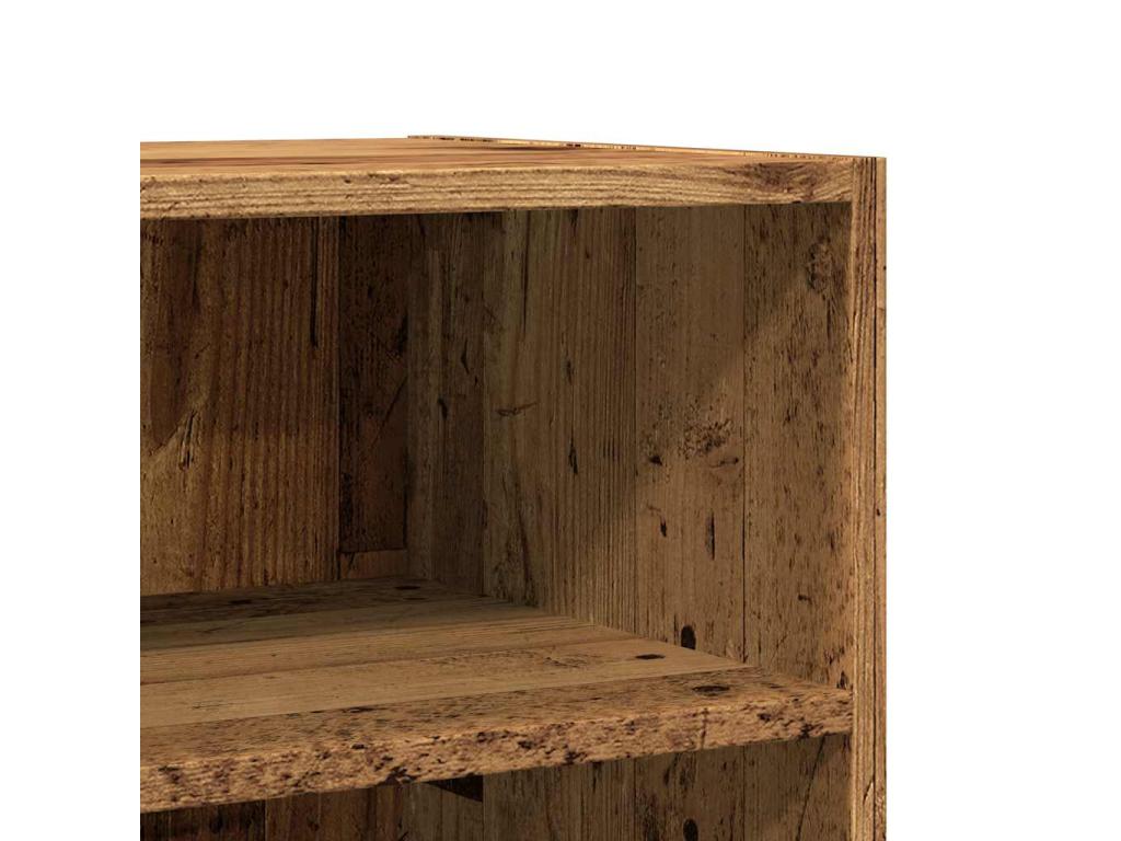 Reclaimed wood sideboard 57x35x75 cm engineered wood KJIF01459