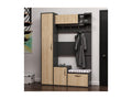 Lumenao Oak Hallway Unit 125x35x184 cm Lumenao MNIQ86963