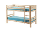 Children's bunk bed in natural solid wood 90x200 cm - LT2041 SWTT26685