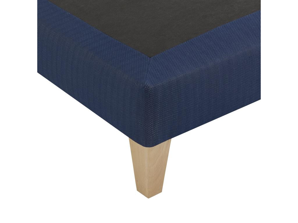 Lumenao Dream Navy Blue Upholstered Decorative Bed Base 130x190 WFQZ52919