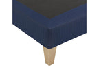 Lumenao Dream Navy Blue Upholstered Decorative Bed Base 130x190 WFQZ52919