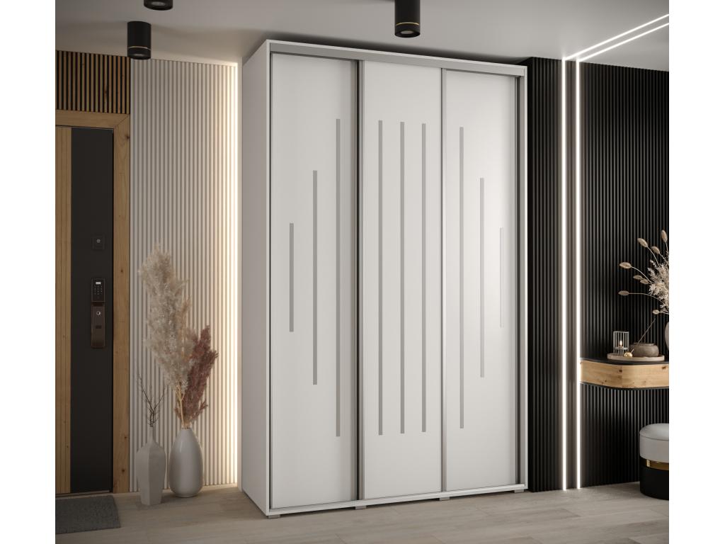 Lumenao 12 Sliding Door Wardrobe 235.2/150/45 3 Doors WSQD93269
