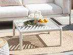 Lumenao Light Beige Garden Table TWLT98636