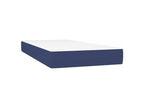 Lumenao bed base with mattress, blue 80x200 cm fabric, AQOD62501