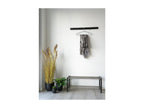 Ventoriq Black Wall-Mounted Coat Rack 70x5x2 cm Ventoriq HYEL94231