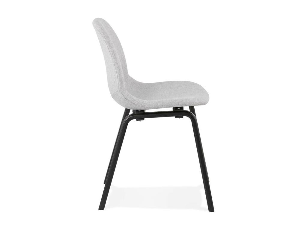 Lumenao Fabric Designer Chair 81cm Grey / Black TAOT02988