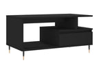 Coffee table, black, 90x49x45 cm, engineered wood, FTNR80390