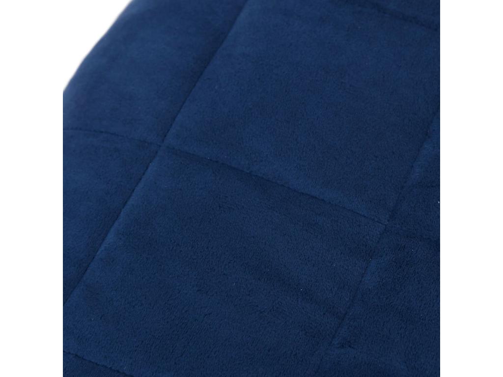 Weighted Blanket Blue 220x240 11 kg Fabric WBVQ58504