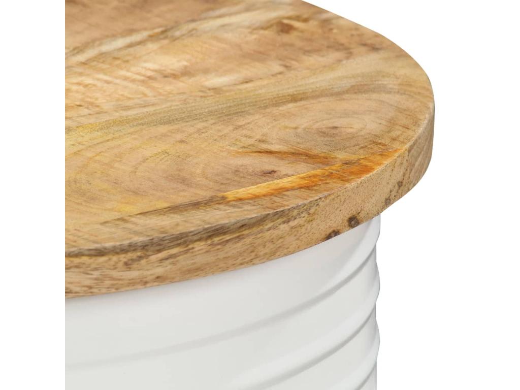 Coffee table 43x55 cm Solid mango wood DUGQ86455