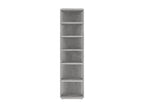 Shoe cabinets, 2 pcs, concrete grey, 25x27x102 cm, UUSL40469