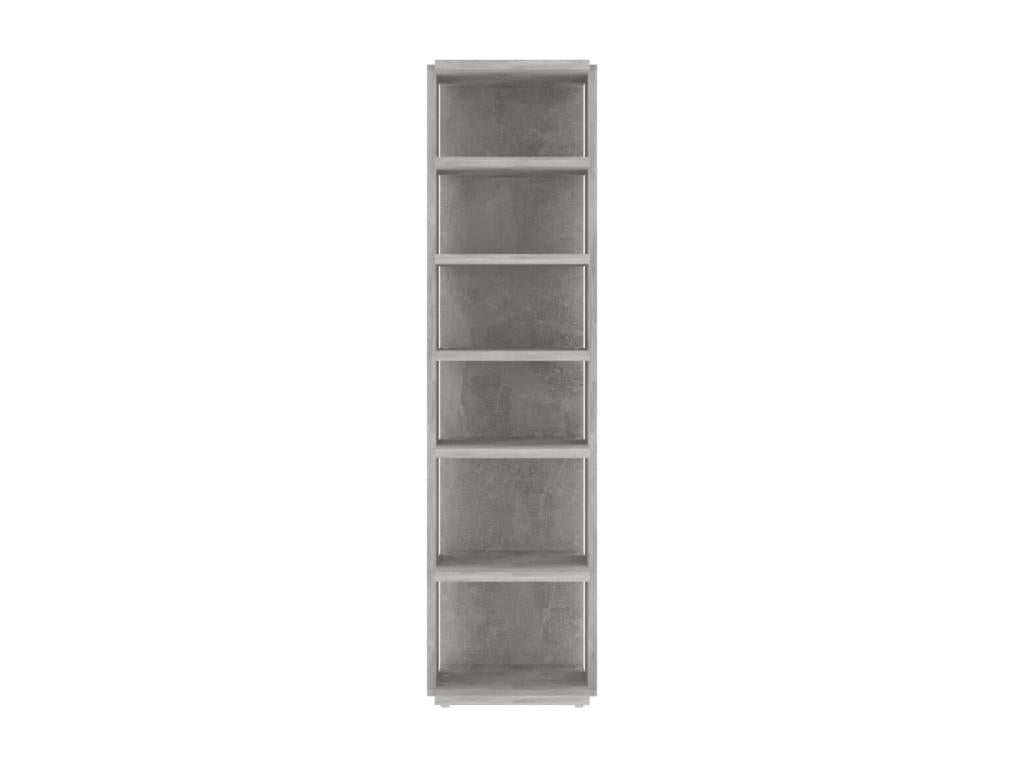 Shoe cabinets, 2 pcs, concrete grey, 25x27x102 cm, UUSL40469