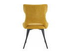 Lumenao - Set of 2 Fabric Chairs, Yellow ZZUR75791