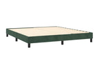 Lumenao bed base and mattress, dark green, 180x200 cm, velvet, GNKY03370