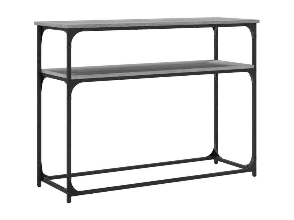 Ventoriq console table, grey, 100x35.5x75 cm, engineered wood, ODPK19871