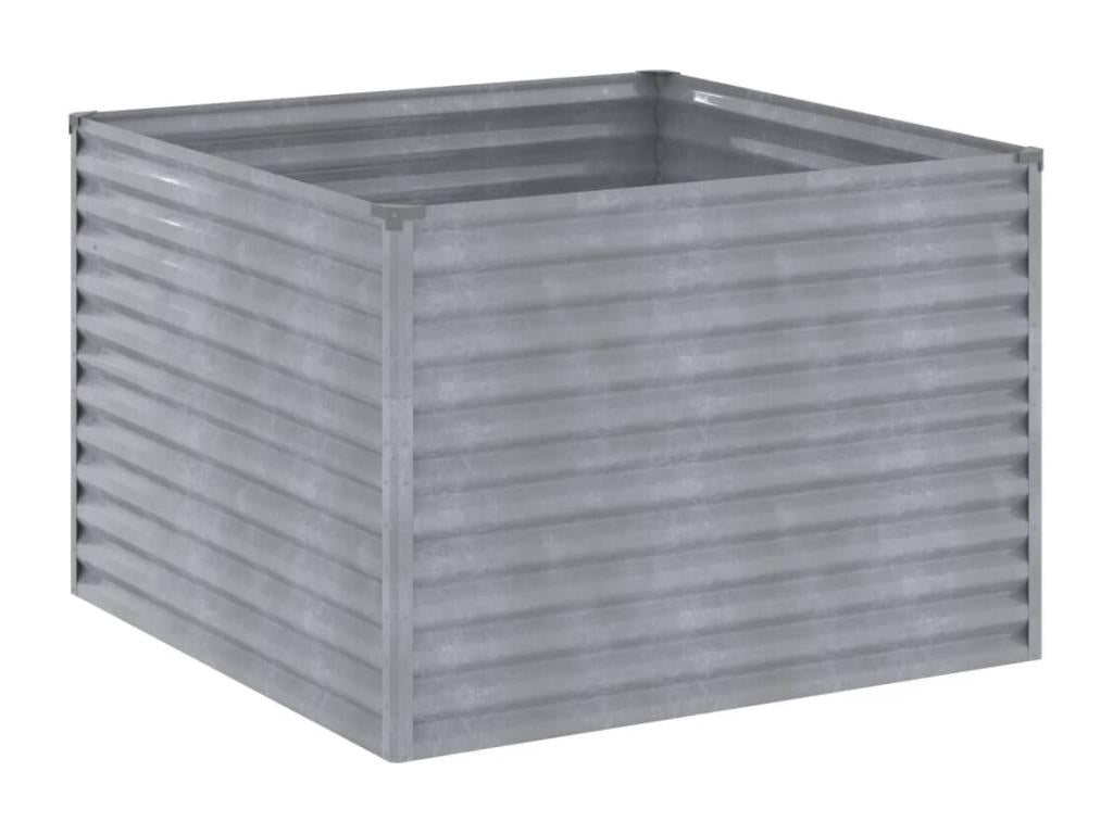 Raised garden bed 100x100x69 cm corten steel HLIV53744